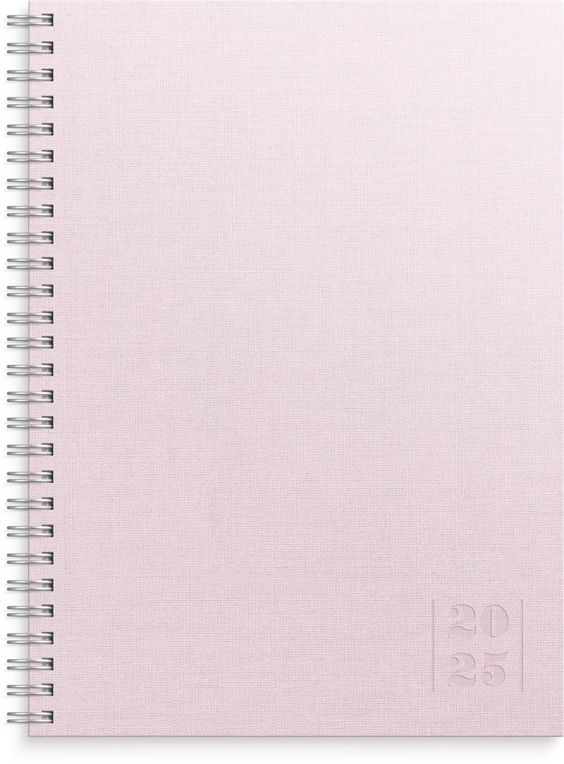 Kalender 2025 Senator A5 Textile rosa