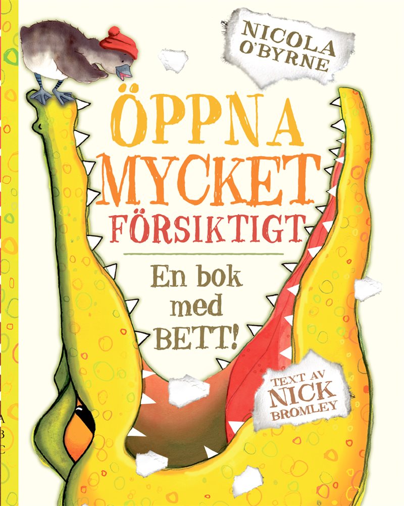 Öppna mycket försiktigt