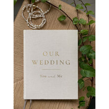 Wedding Journal Off White